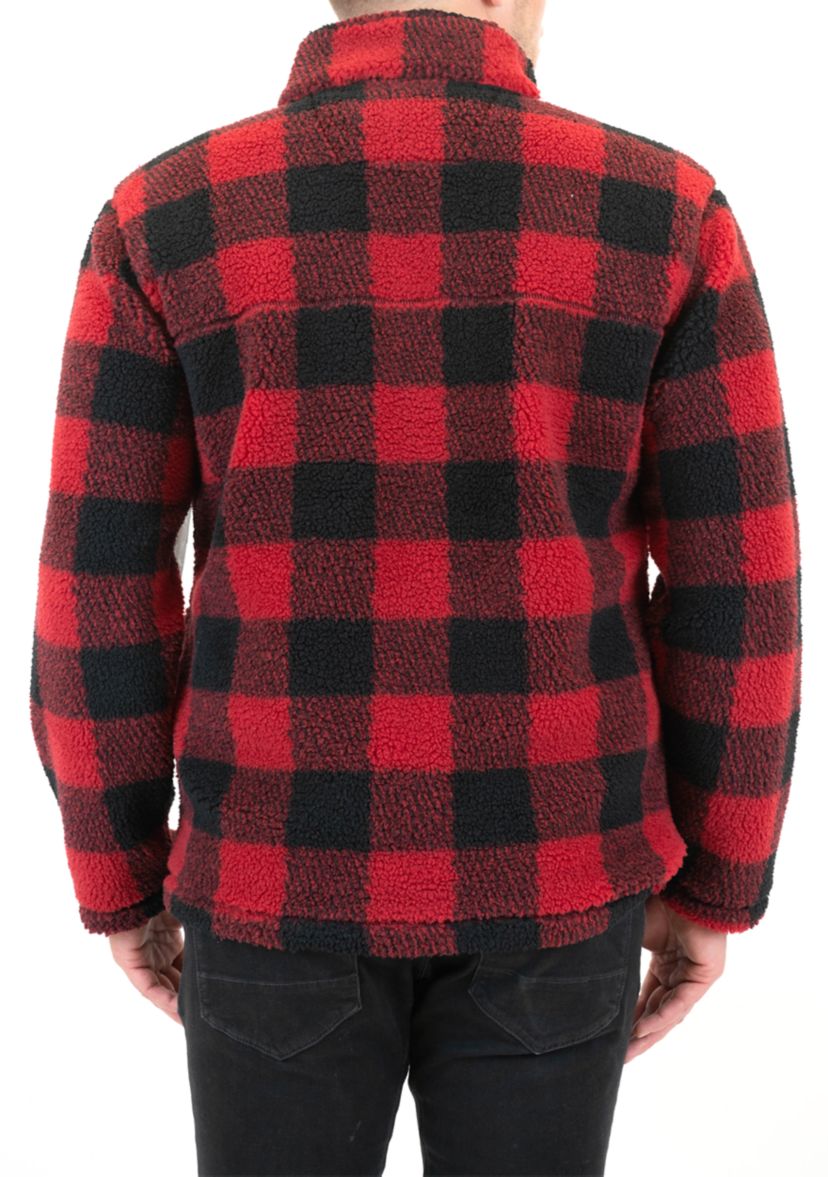 1/4 Zip Grizzly Sherpa Pullover