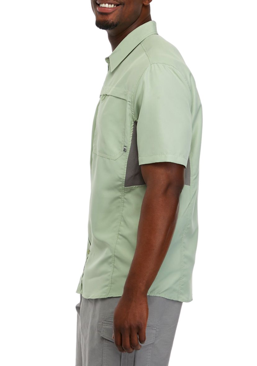 Performance Micro Ripstop Short Sleeve Woven Shirt