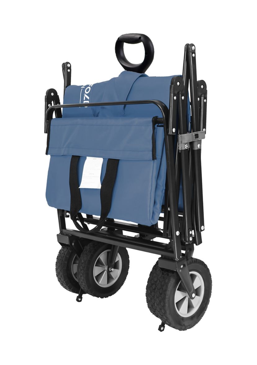 Outdoor Utility Wagon with Self Stand