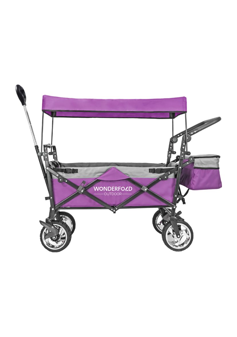 Push & Pull Outdoor Wagon with Canopy