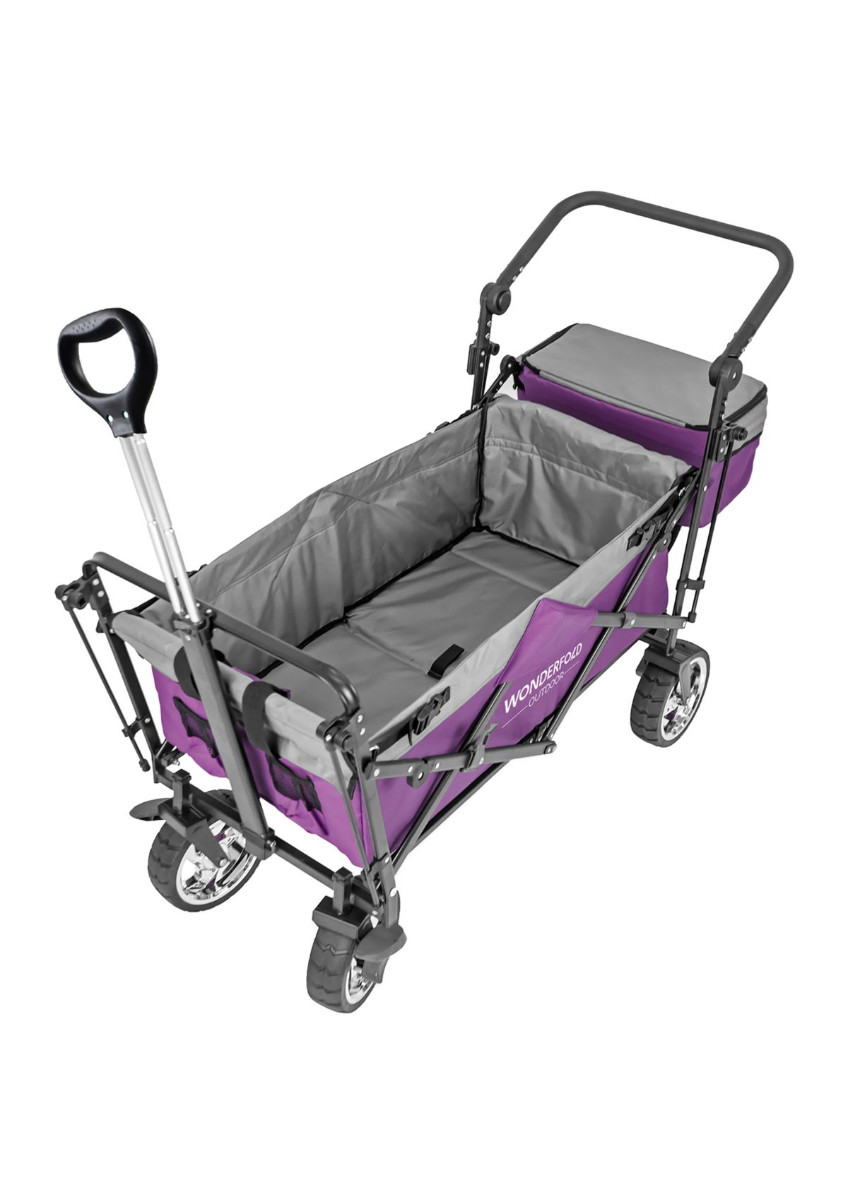 Push & Pull Outdoor Wagon with Canopy