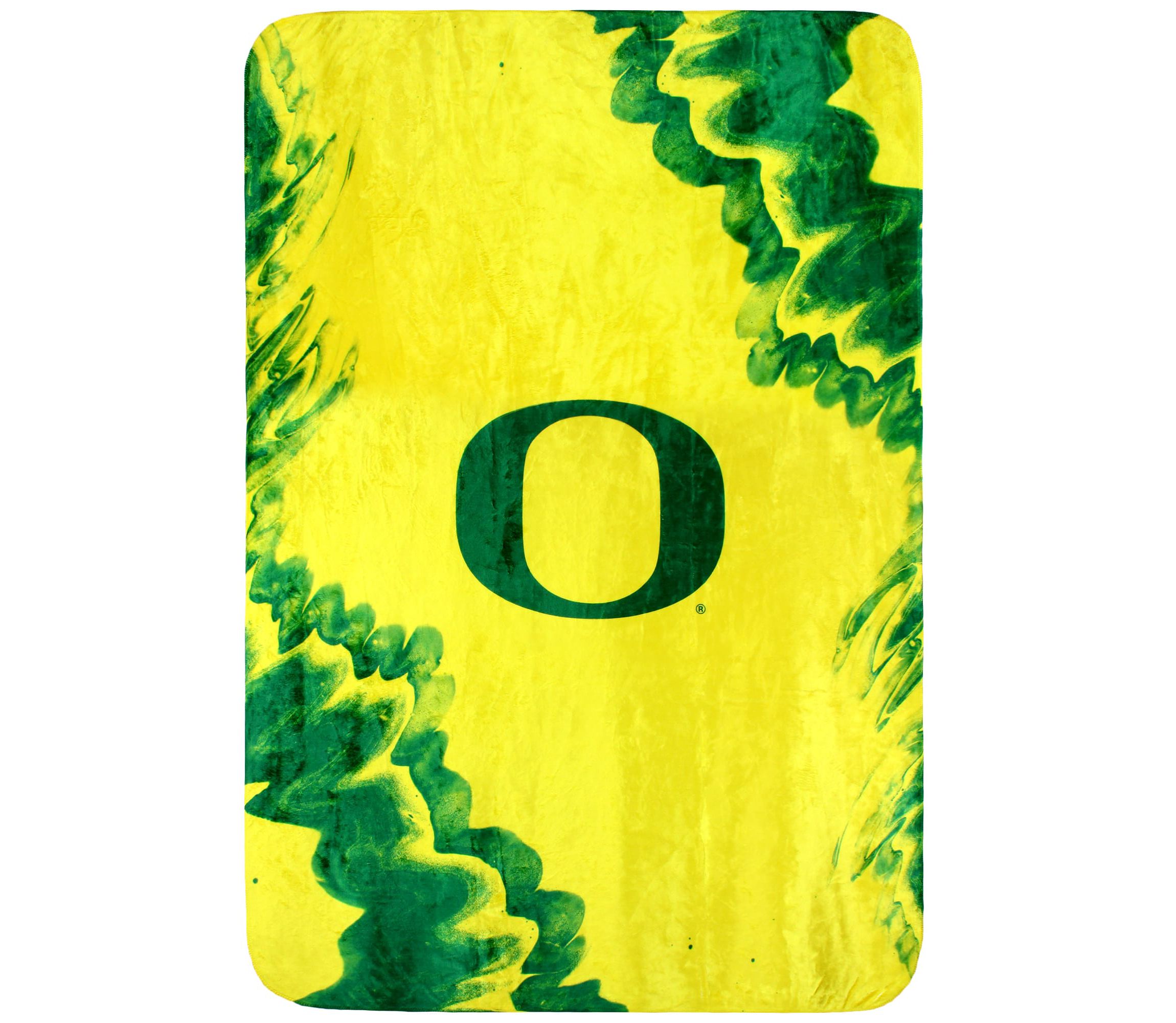 NCAA Oregon Ducks Sublimated Soft Throw Blanket