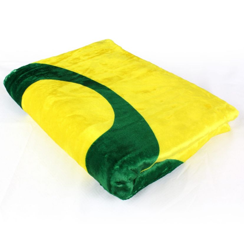 NCAA Oregon Ducks Sublimated Soft Throw Blanket