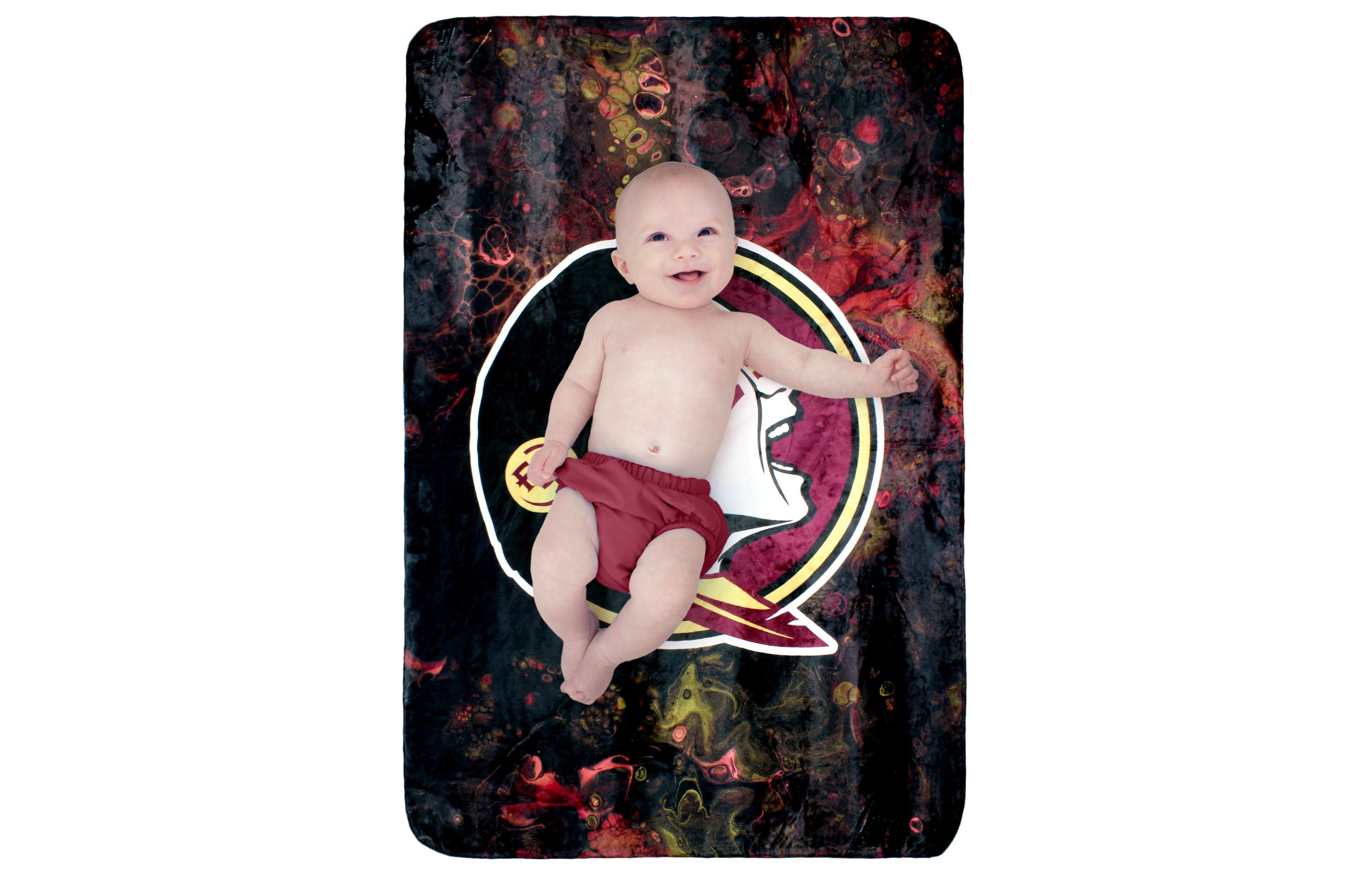 NCAA Florida State Seminoles Sublimated Soft Throw Blanket