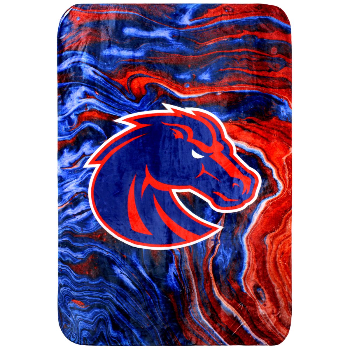 NCAA Boise State Broncos Sublimated Soft Throw Blanket