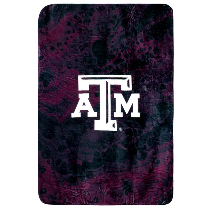 NCAA Texas A&M Aggies Sublimated Soft Throw Blanket