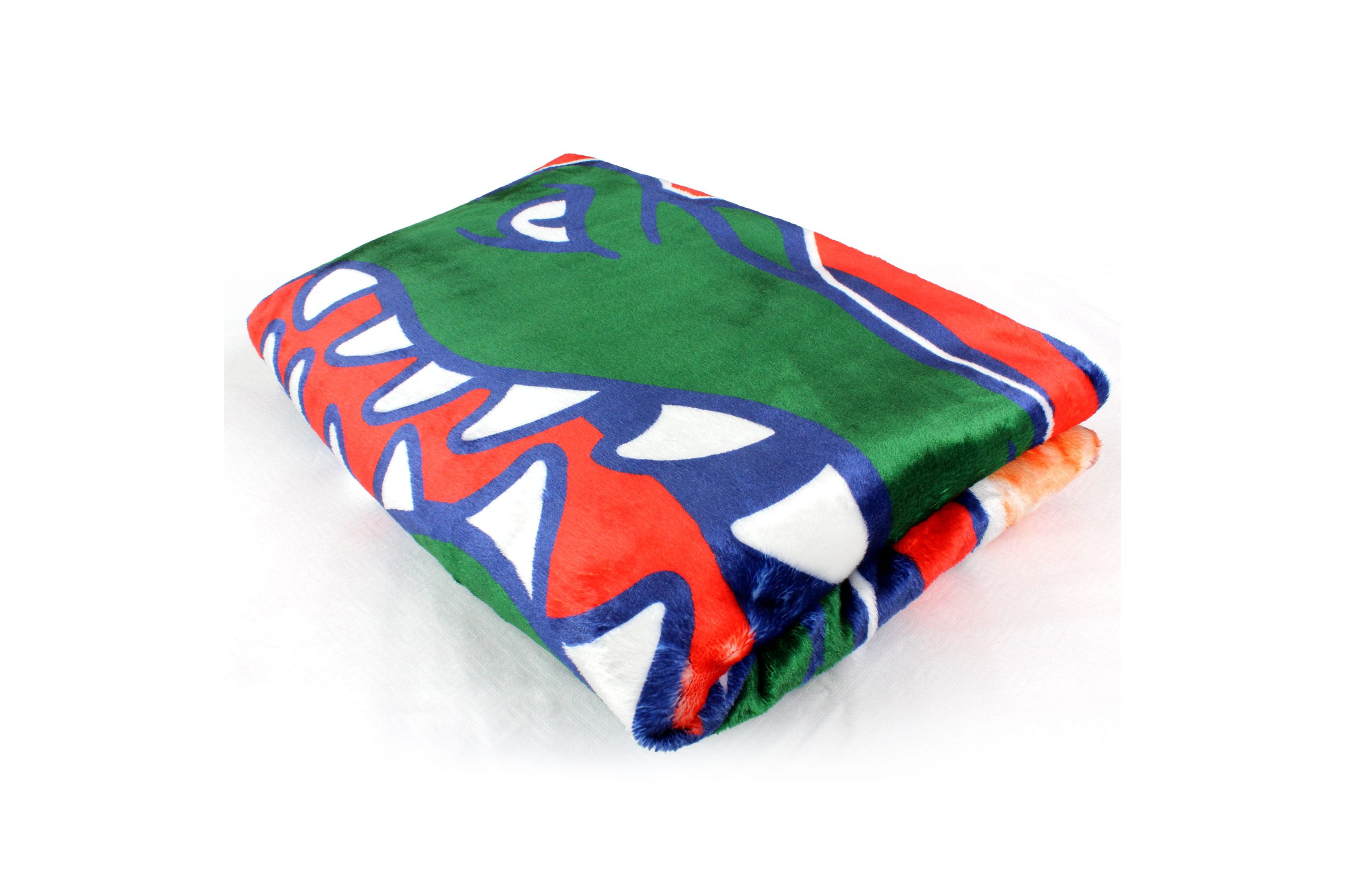NCAA Florida Gators Sublimated Soft Throw Blanket
