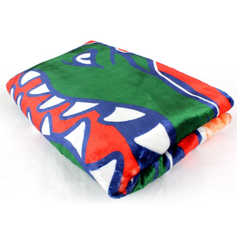 NCAA Florida Gators Sublimated Soft Throw Blanket