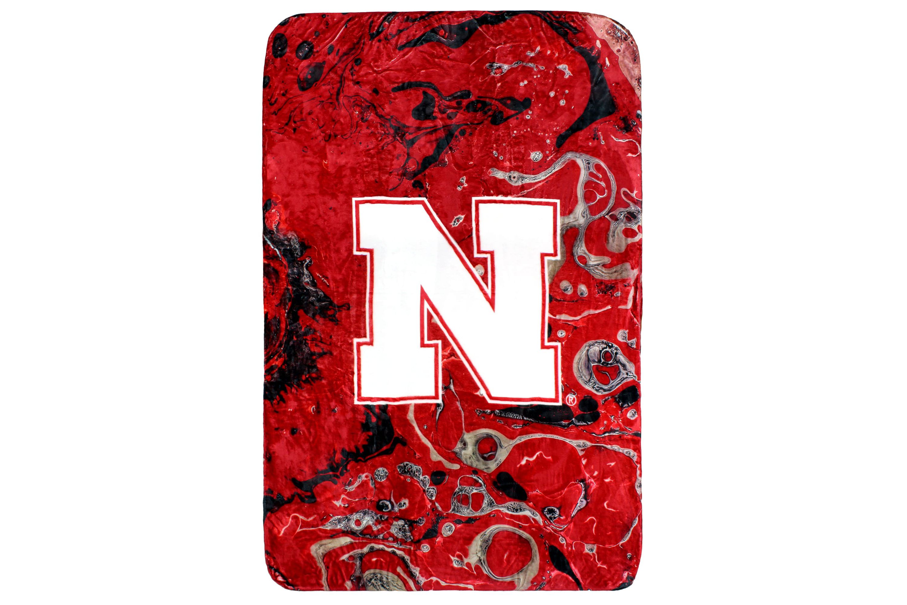 NCAA Nebraska Cornhuskers Sublimated Soft Throw Blanket
