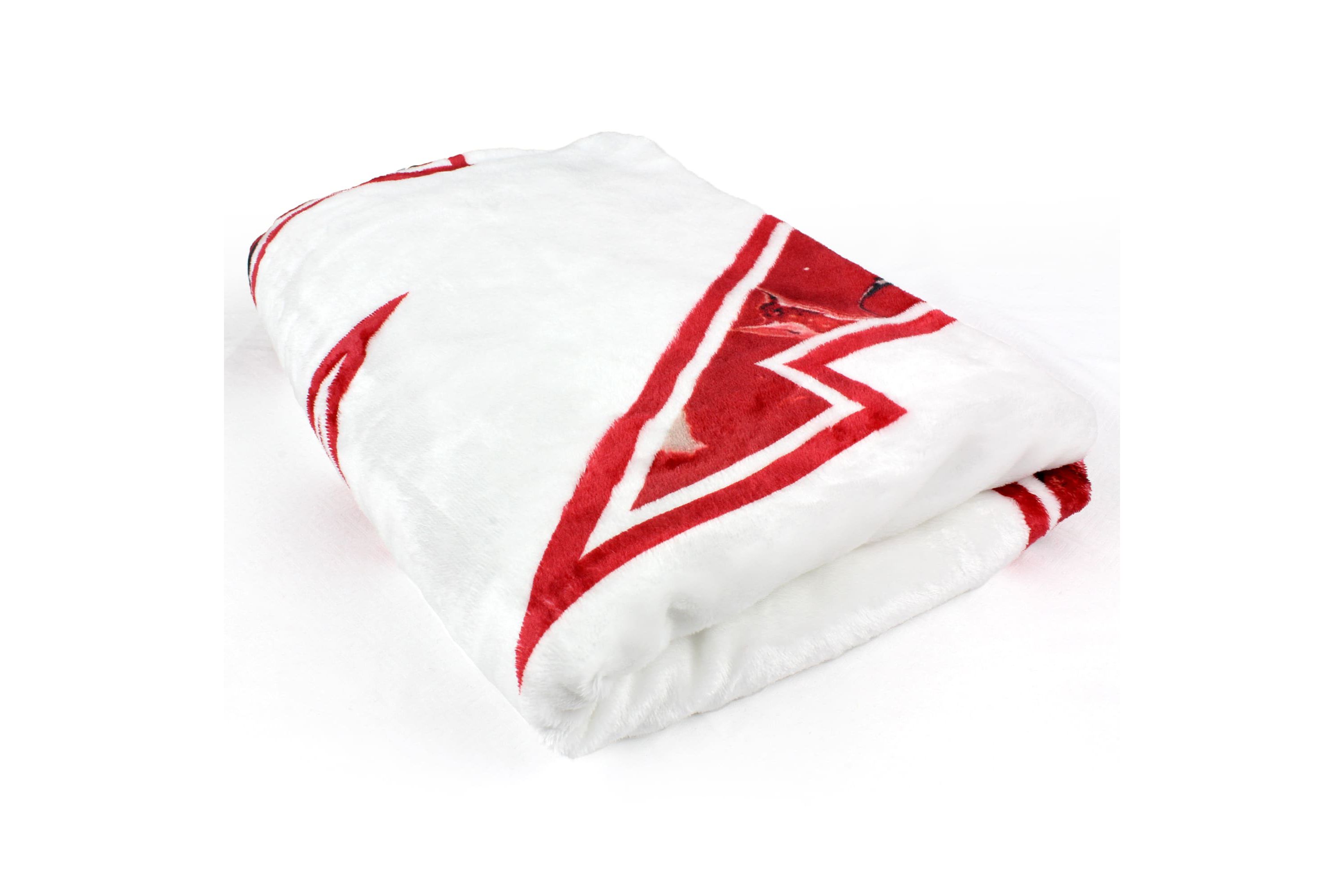 NCAA Nebraska Cornhuskers Sublimated Soft Throw Blanket