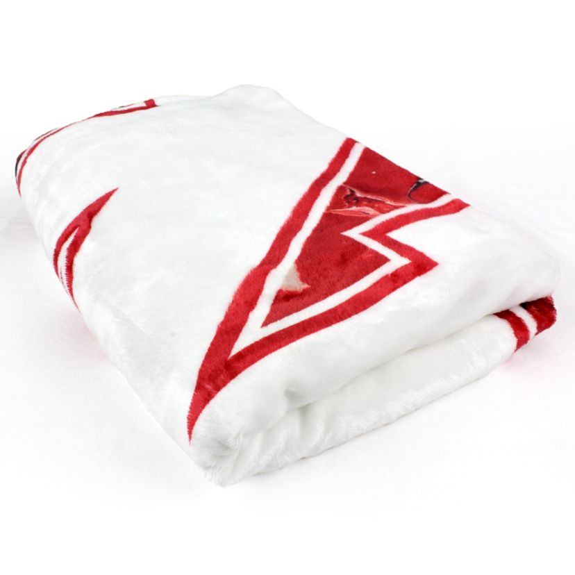 NCAA Nebraska Cornhuskers Sublimated Soft Throw Blanket