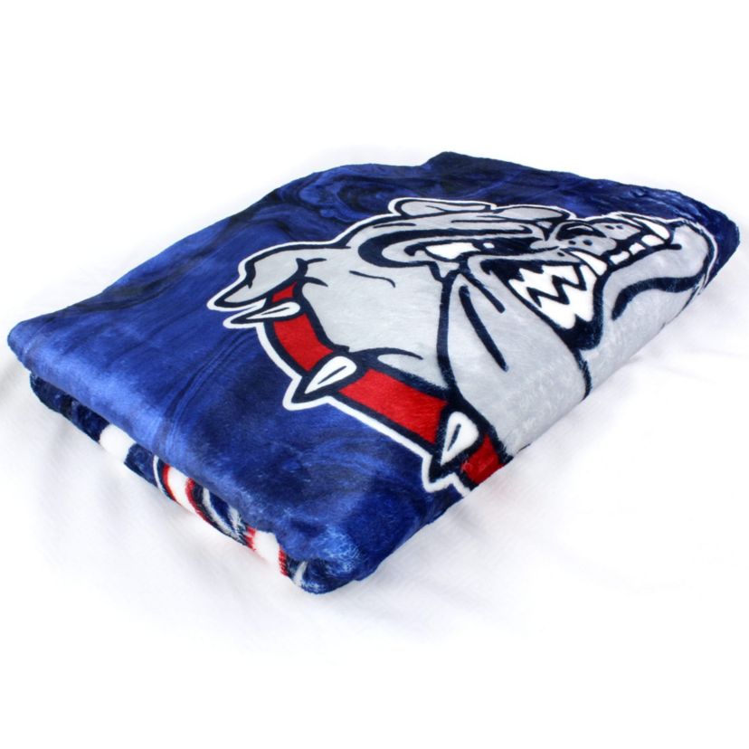 Gonzaga University Bulldogs NCAA Gonzaga Bulldogs Sublimated Soft Throw Blanket