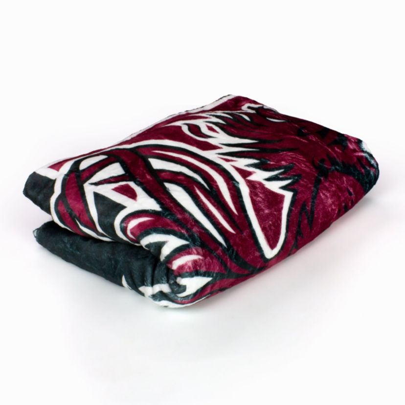 NCAA South Carolina Gamecocks Sublimated Soft Throw Blanket
