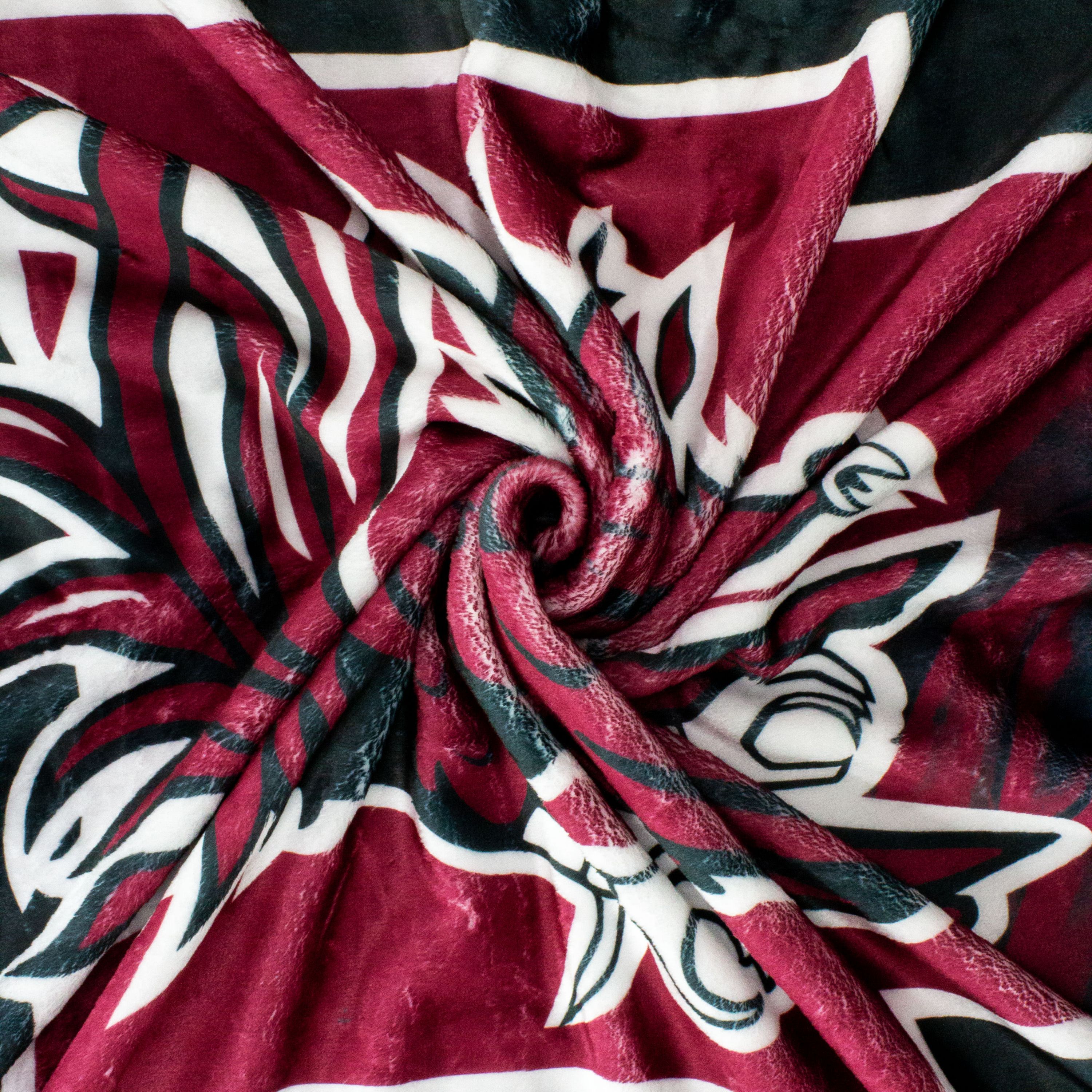 NCAA South Carolina Gamecocks Sublimated Soft Throw Blanket