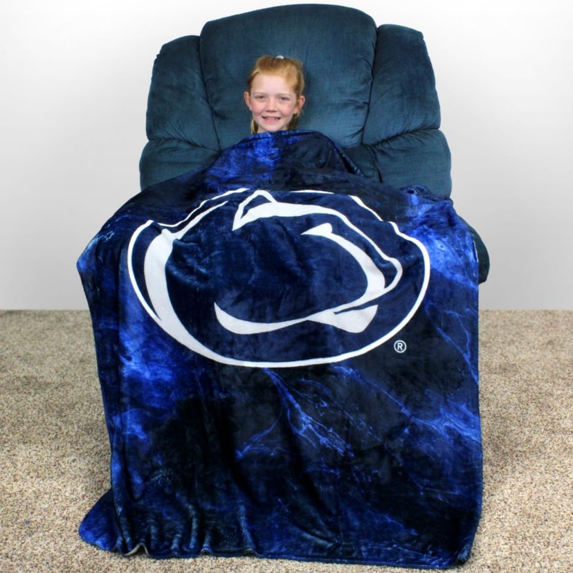 NCAA Penn State Nittany Lions Sublimated Soft Throw Blanket