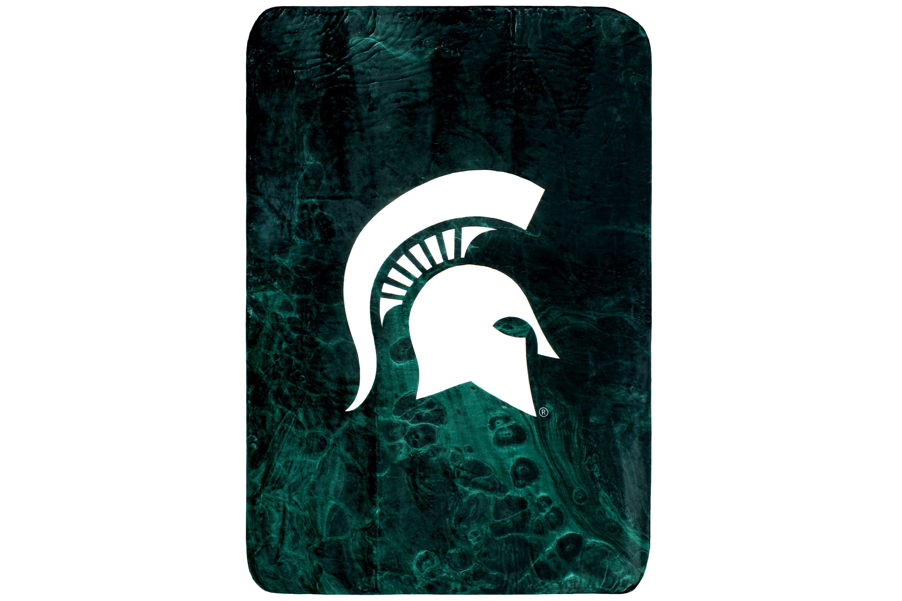 NCAA Michigan State Spartans Sublimated Soft Throw Blanket