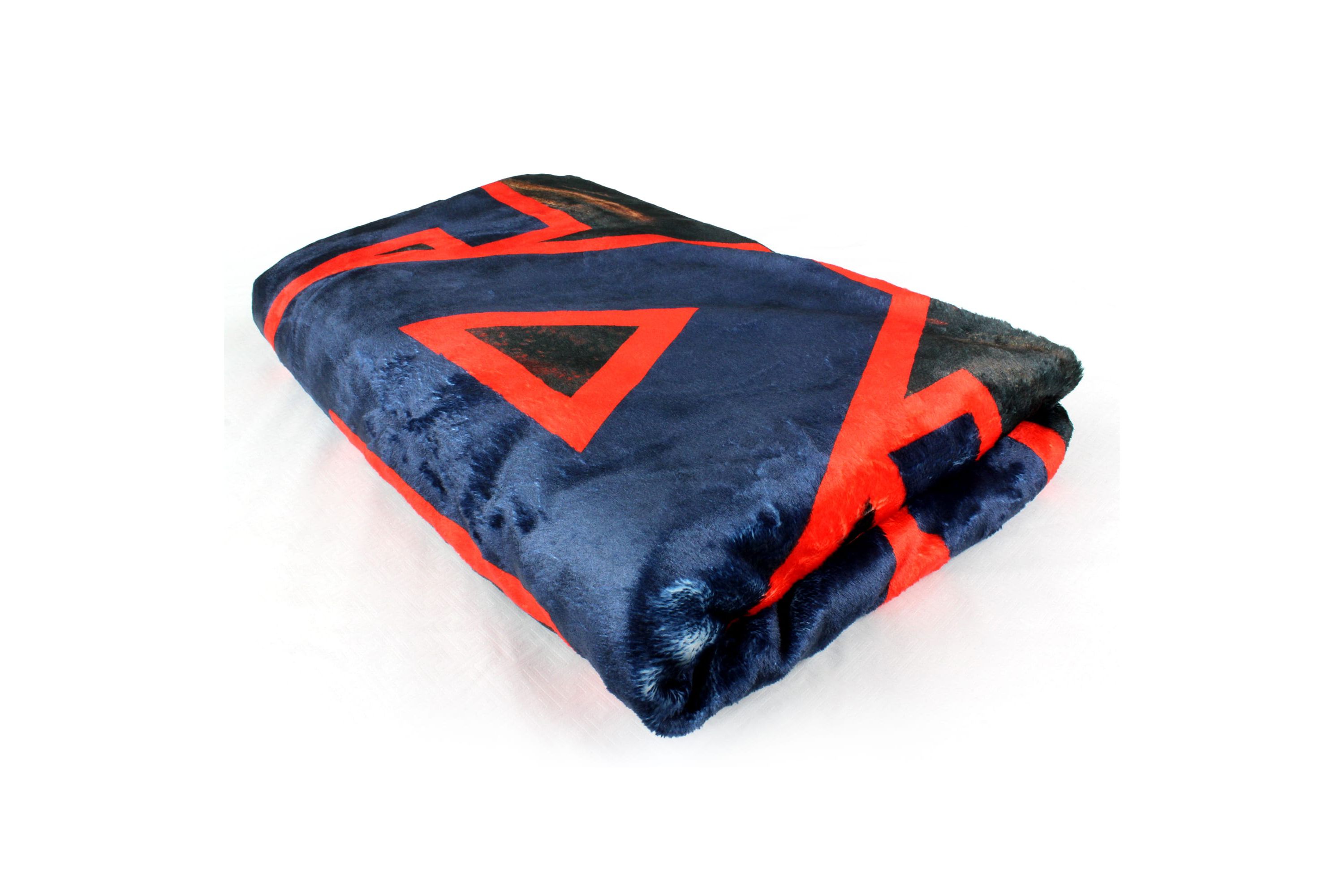 NCAA Auburn Tigers Sublimated Soft Throw Blanket