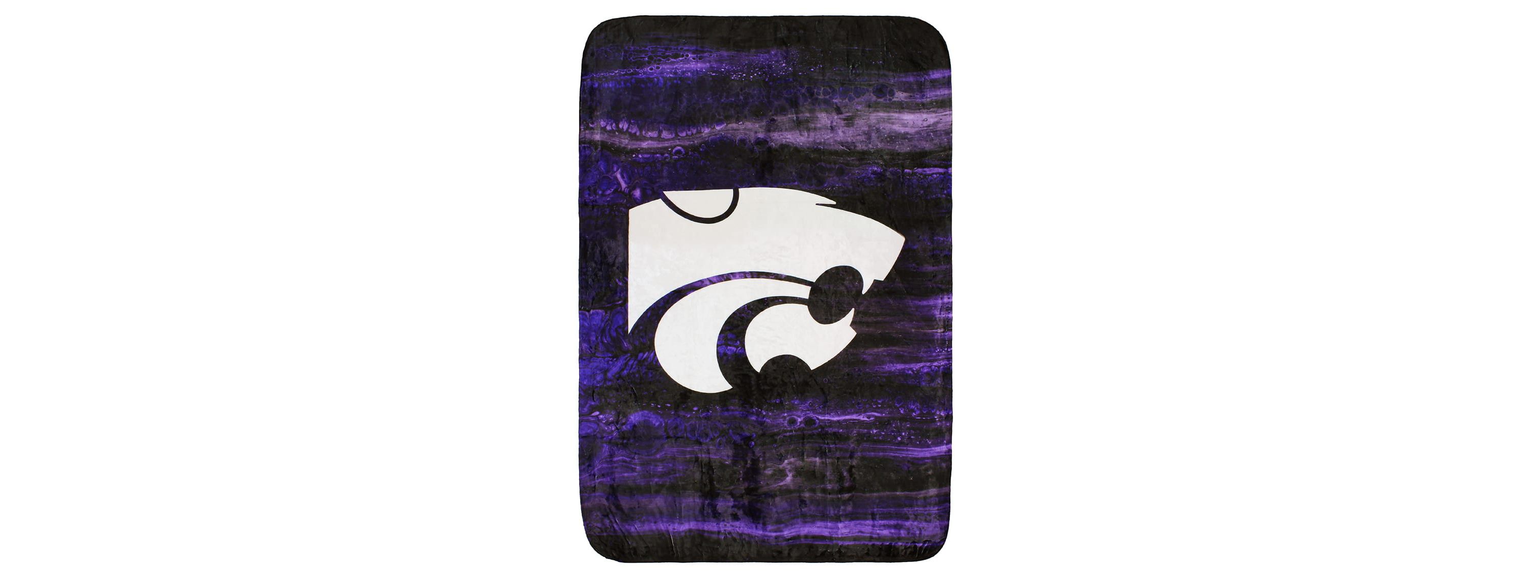 NCAA Kansas State Wildcats Sublimated Soft Throw Blanket