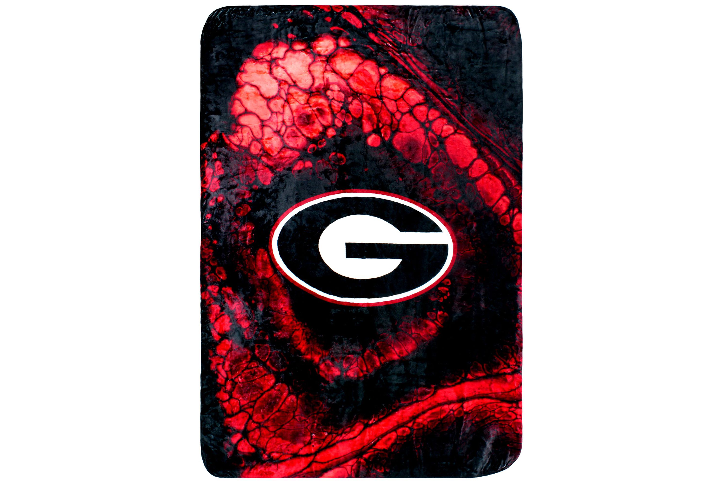 NCAA Georgia Bulldogs Sublimated Soft Throw Blanket
