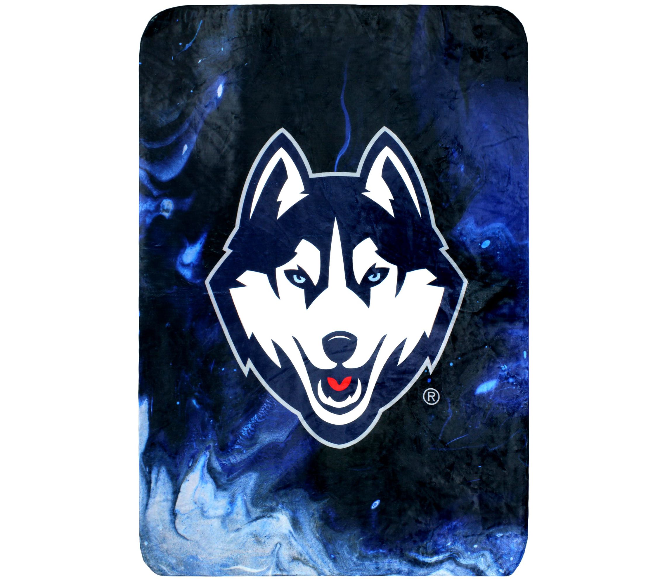 Connecticut Huskies NCAA UConn Huskies Sublimated Soft Throw Blanket