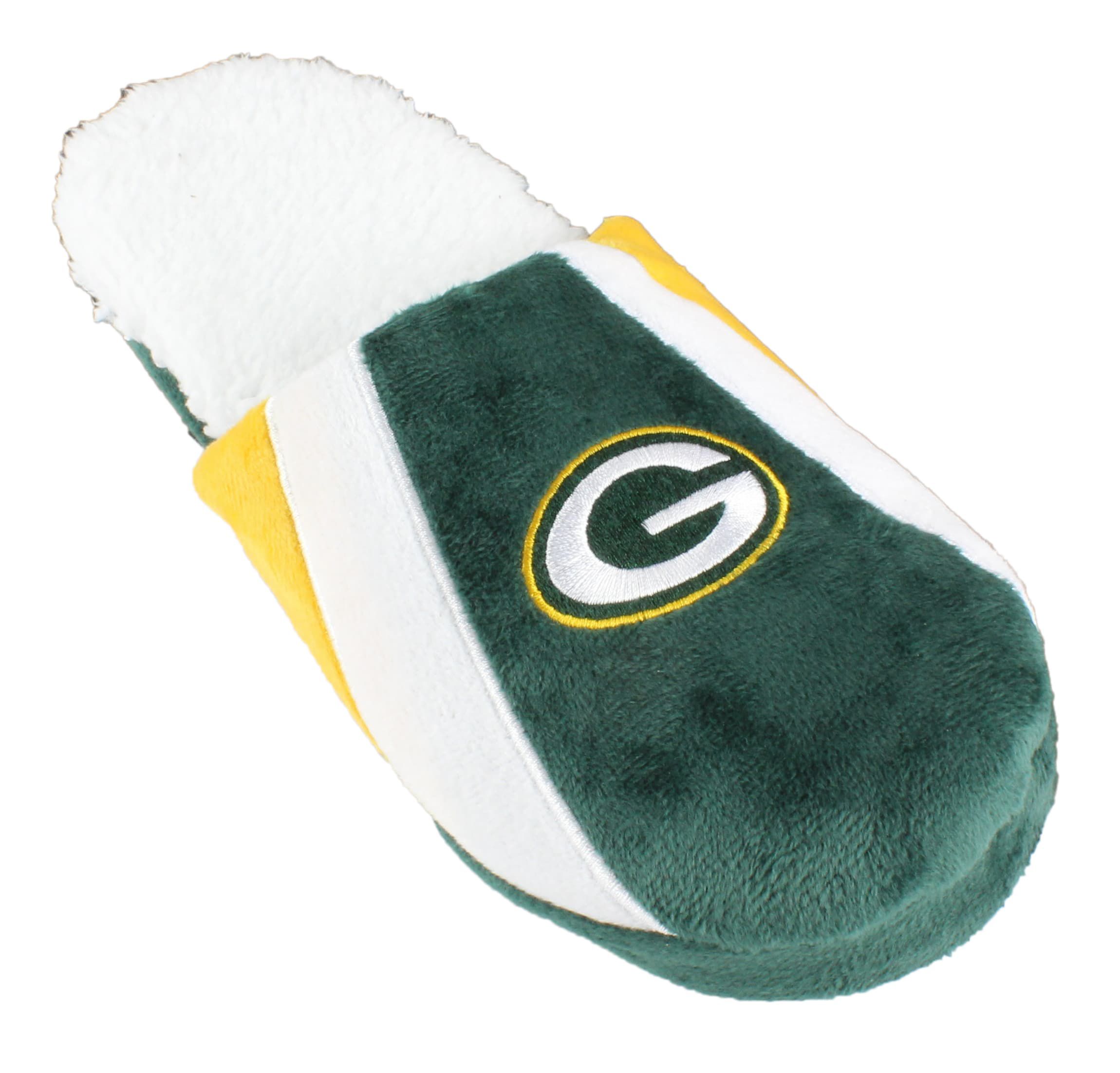 NFL Green Bay Packers Sherpa Slide Slipper - X-Large
