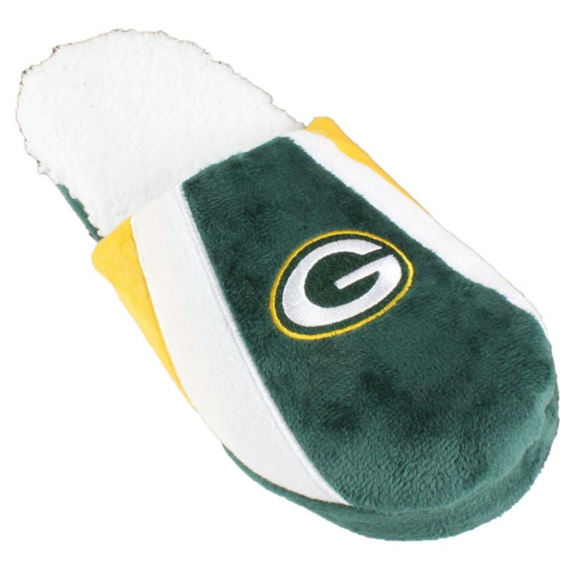 NFL Green Bay Packers Sherpa Slide Slipper - X-Large