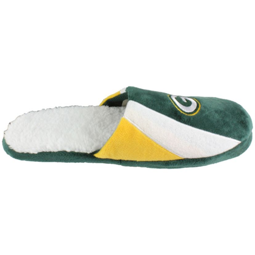 NFL Green Bay Packers Sherpa Slide Slipper - X-Large