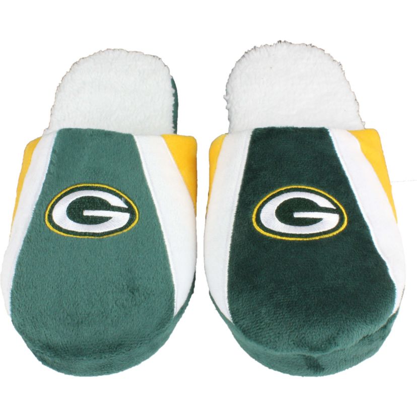 NFL Green Bay Packers Sherpa Slide Slipper - X-Large
