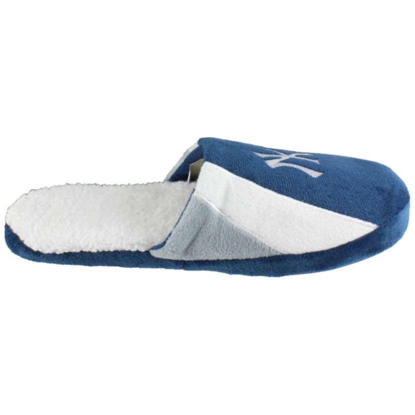 MLB New York Yankees Sherpa Slide Slipper - X-Large