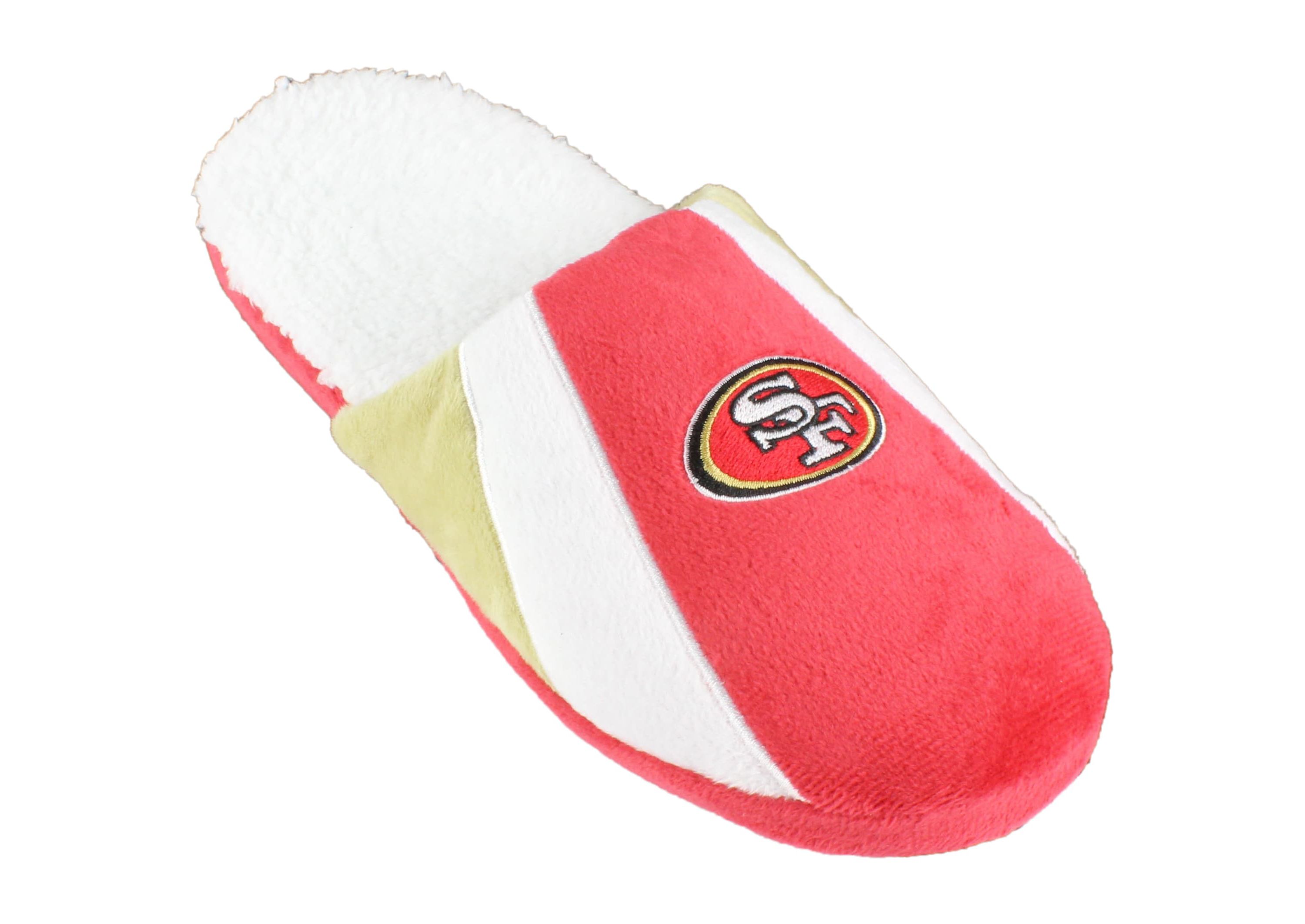 NFL San Francisco 49ers Sherpa Slide Slipper - Large