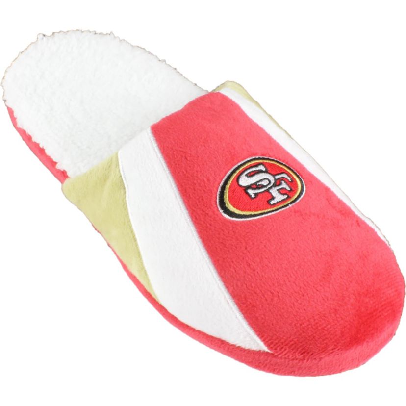 NFL San Francisco 49ers Sherpa Slide Slipper - Large