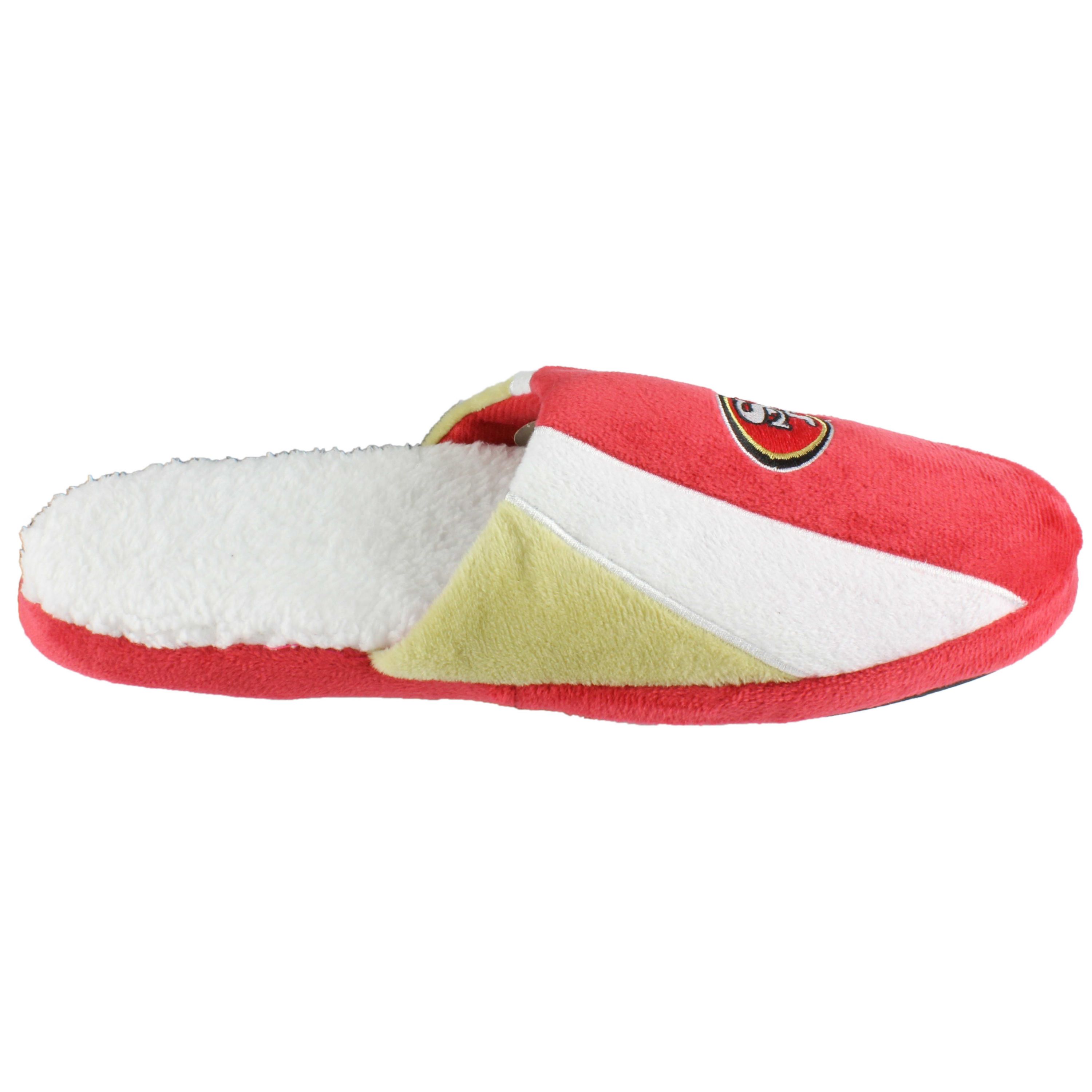 NFL San Francisco 49ers Sherpa Slide Slipper - Large