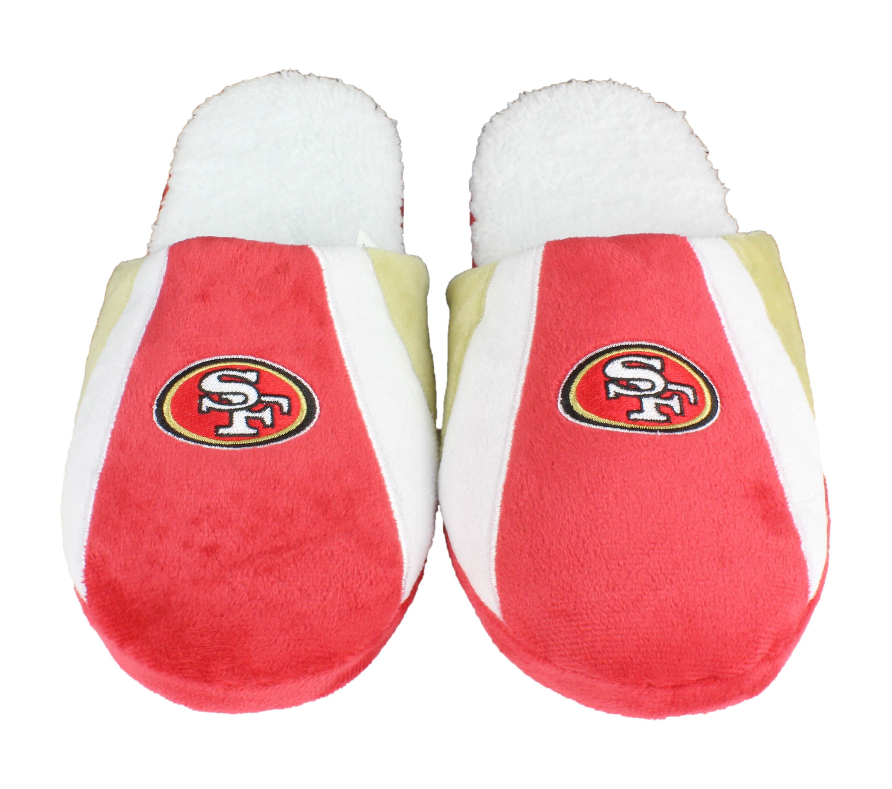 NFL San Francisco 49ers Sherpa Slide Slipper - Large