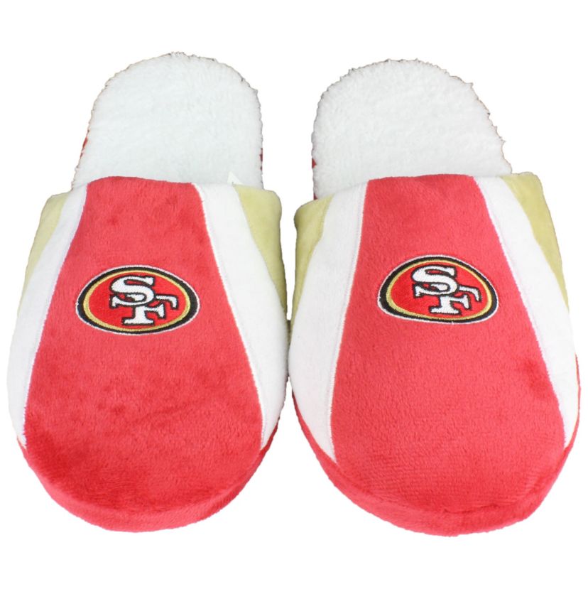 NFL San Francisco 49ers Sherpa Slide Slipper - Large
