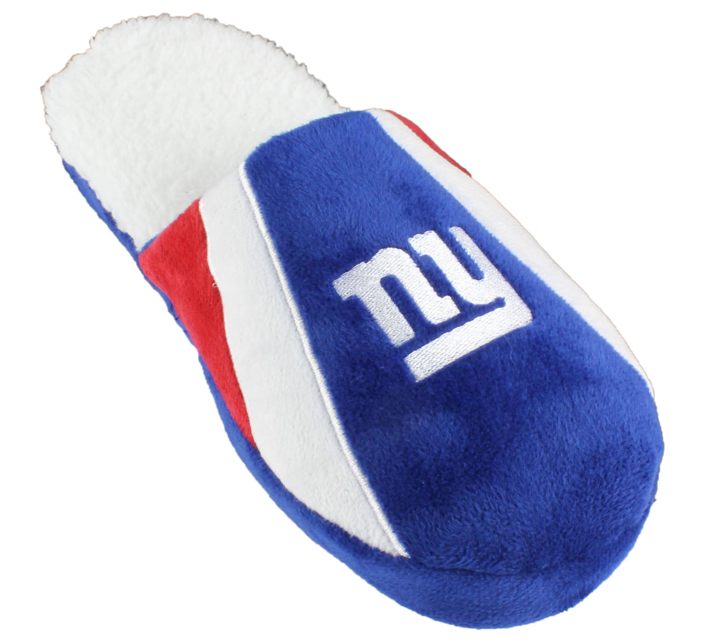 NFL New York Giants Sherpa Slide Slipper - Small