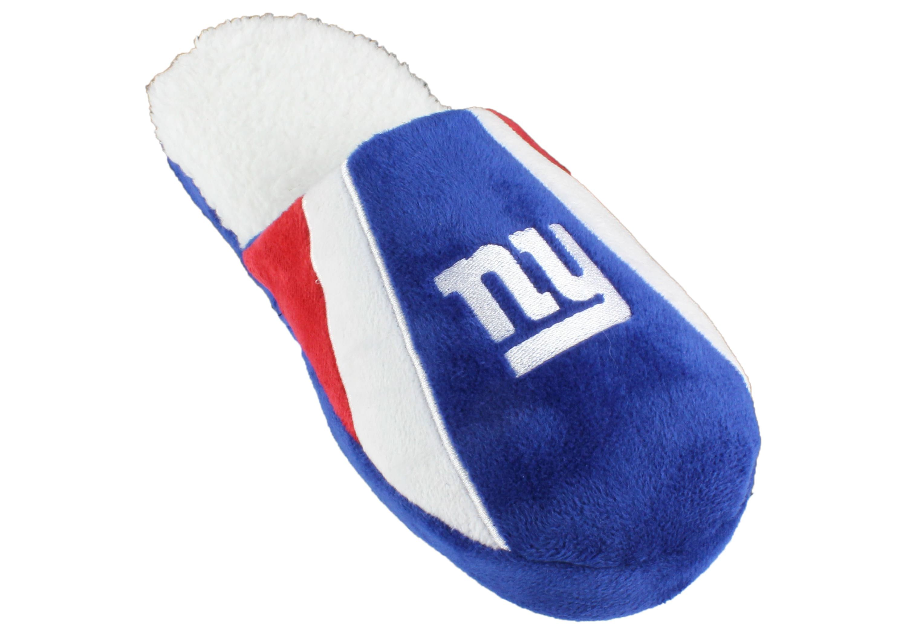 NFL New York Giants Sherpa Slide Slipper - Small