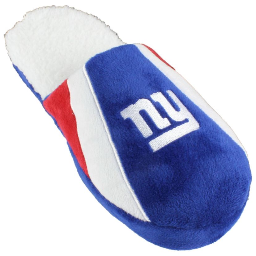 NFL New York Giants Sherpa Slide Slipper - Small