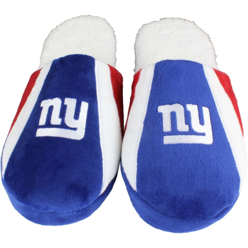 NFL New York Giants Sherpa Slide Slipper - Small