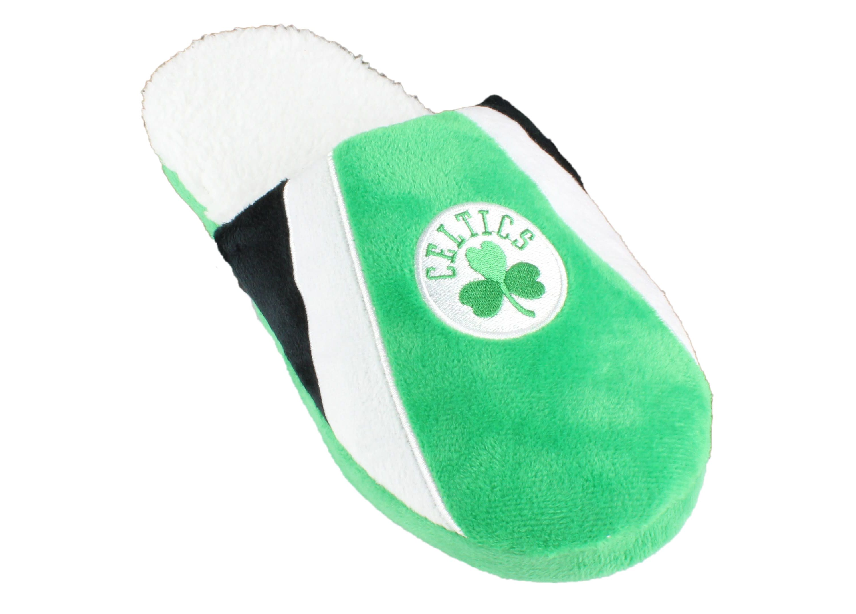 NBA Boston Celtics Sherpa Slide Slipper - Medium