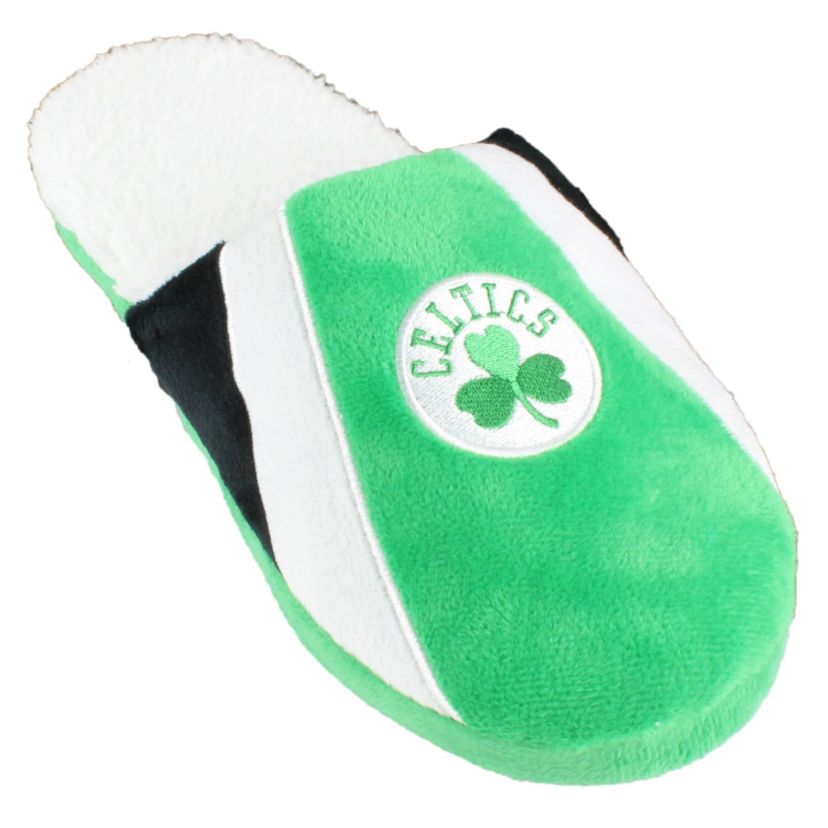 NBA Boston Celtics Sherpa Slide Slipper - Medium