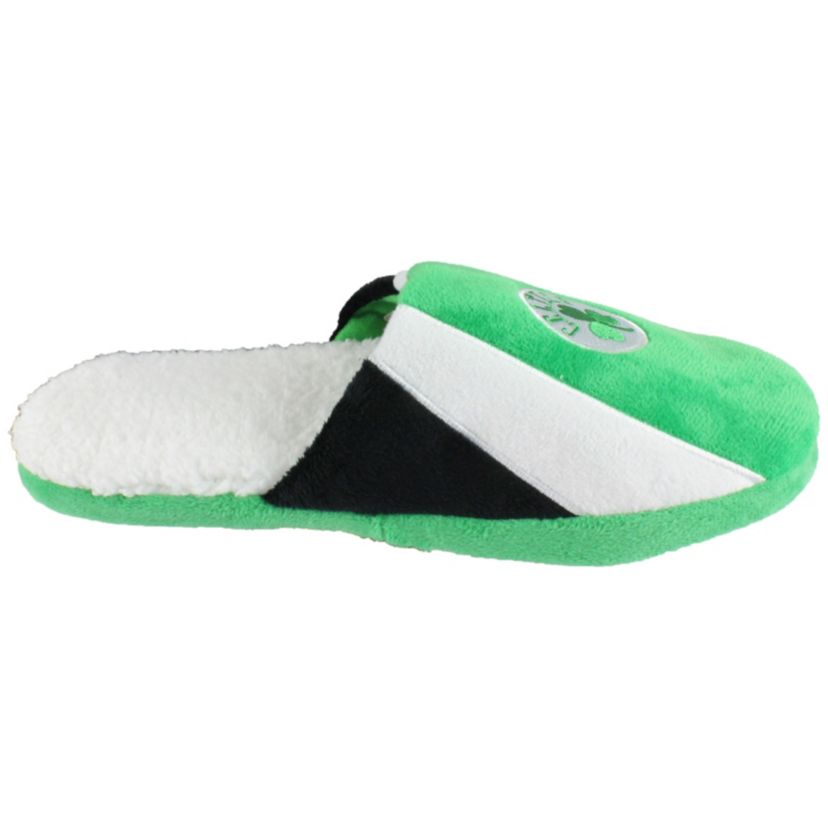 NBA Boston Celtics Sherpa Slide Slipper - Medium