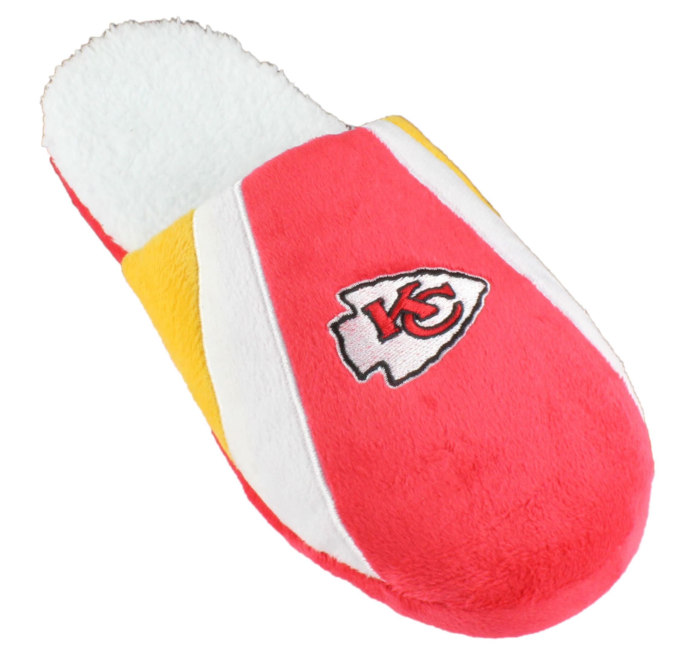 NFL Kansas City Chiefs Sherpa Slide Slipper - X-Large