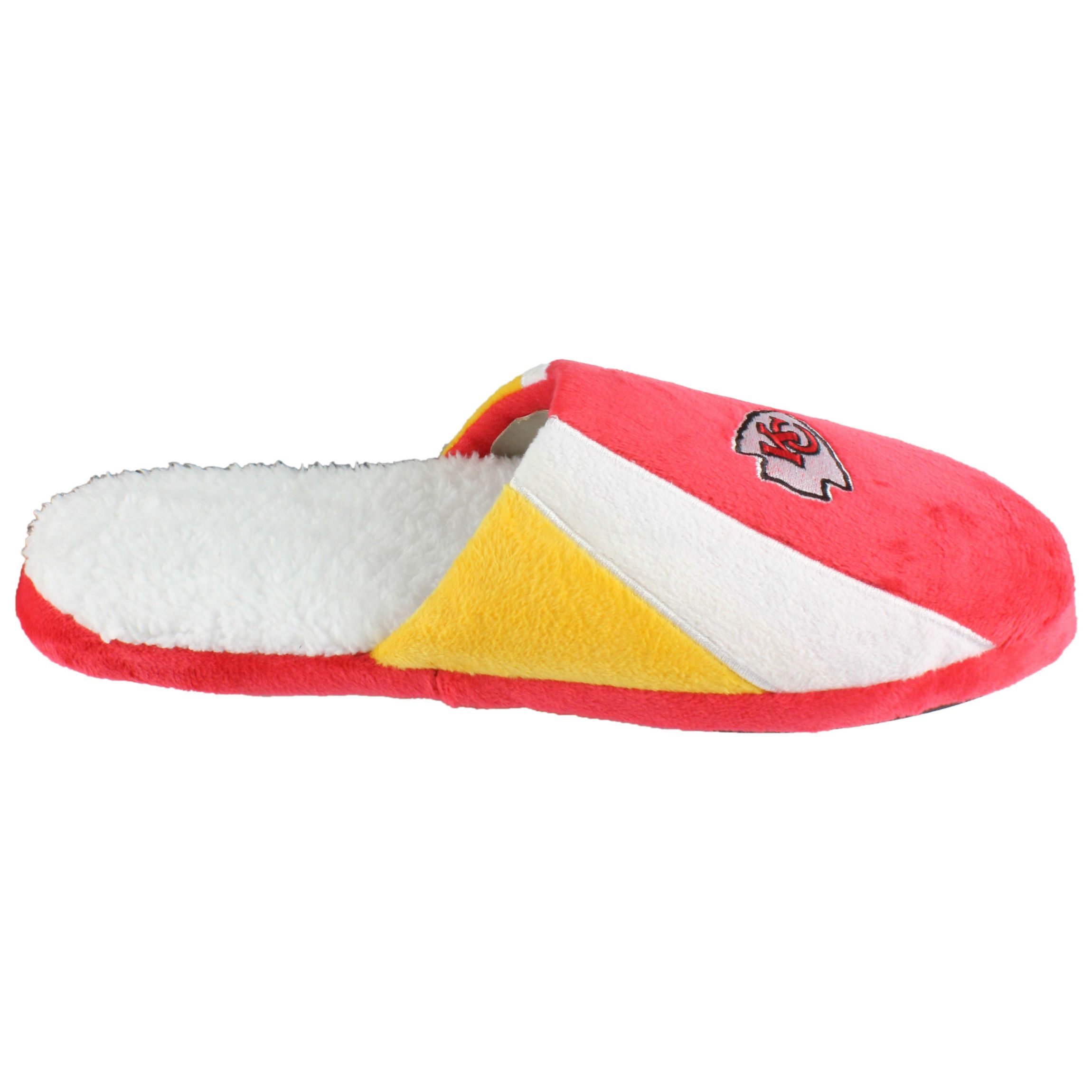 NFL Kansas City Chiefs Sherpa Slide Slipper - X-Large