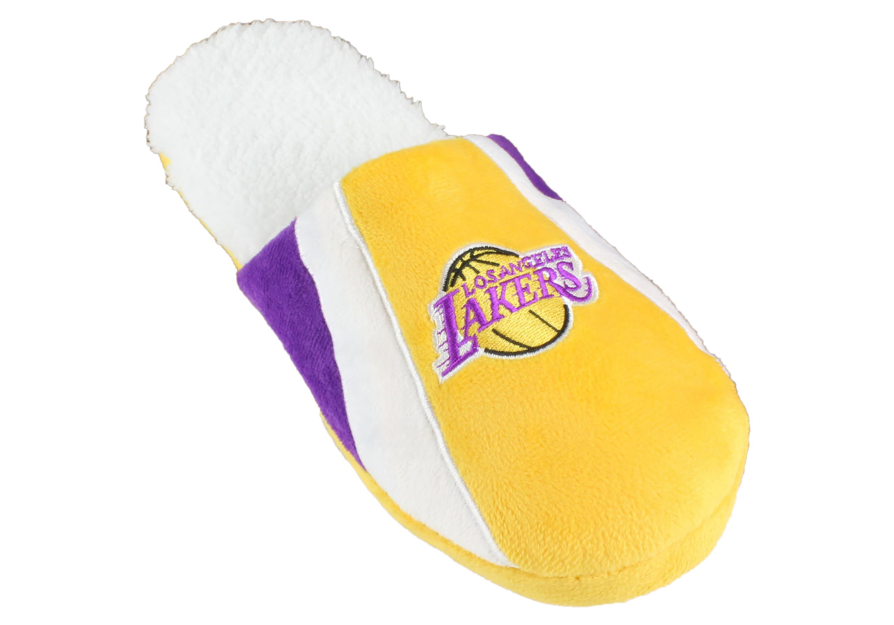 NBA Los Angeles Lakers Sherpa Slide Slipper - X-Large