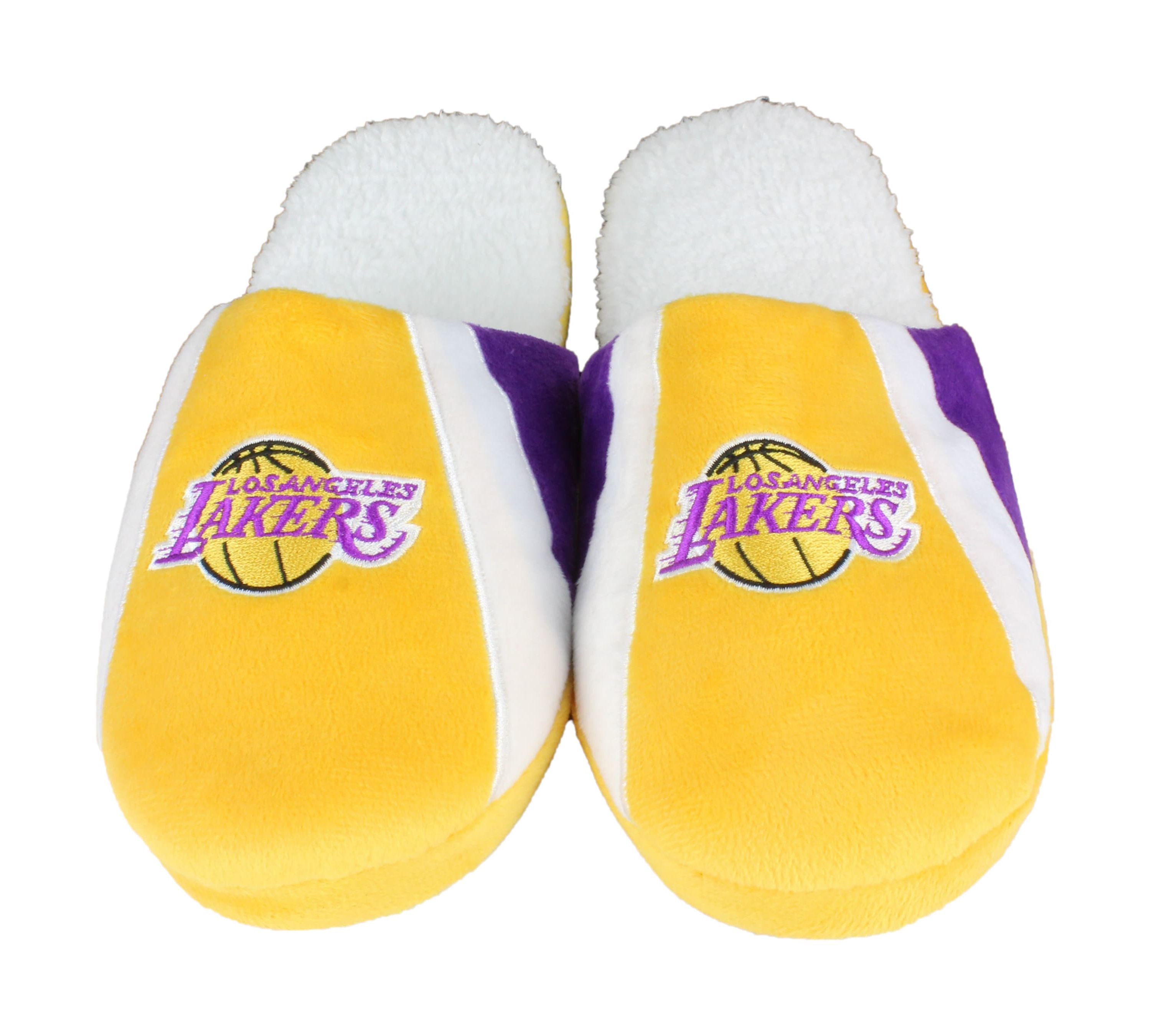 NBA Los Angeles Lakers Sherpa Slide Slipper - X-Large