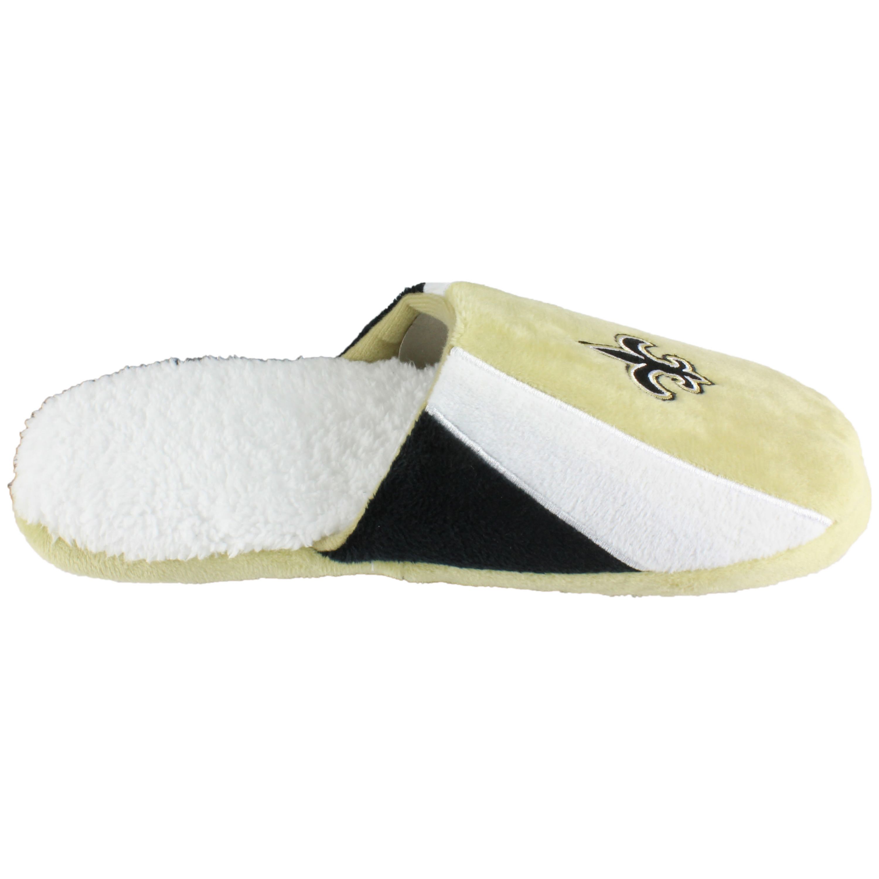 NFL New Orleans Saints Sherpa Slide Slipper - Medium