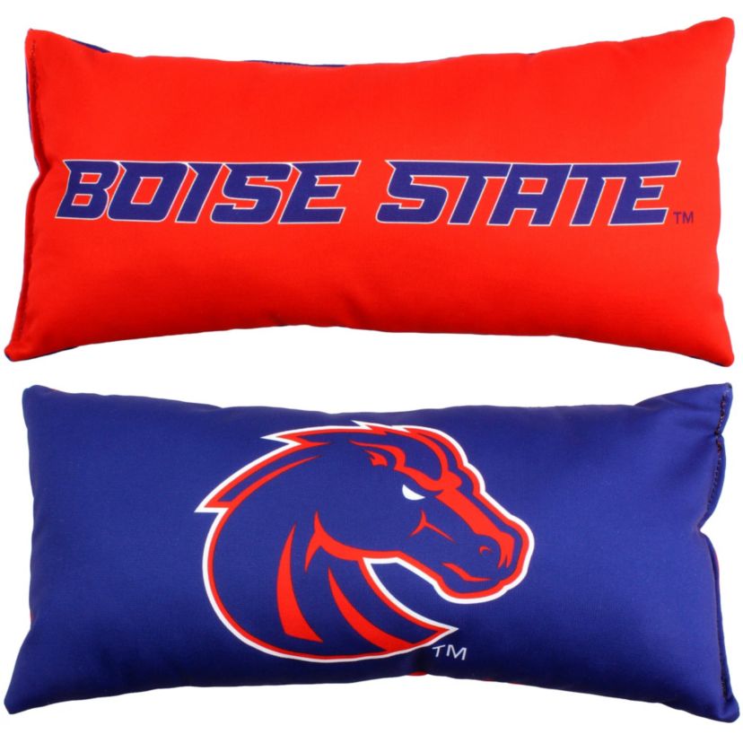 NCAA Boise State Broncos 2 Sided Bolster Travel Pillow