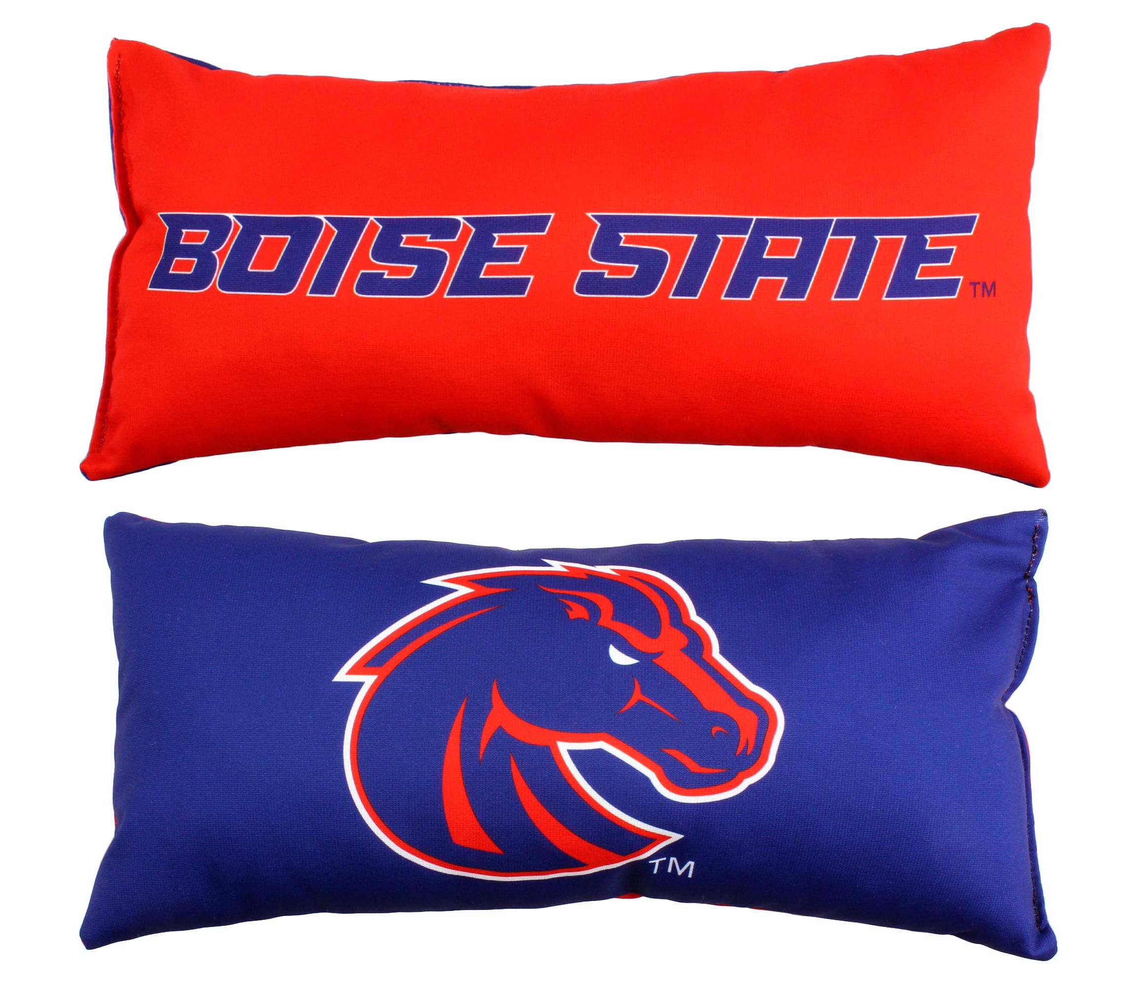 NCAA Boise State Broncos 2 Sided Bolster Travel Pillow