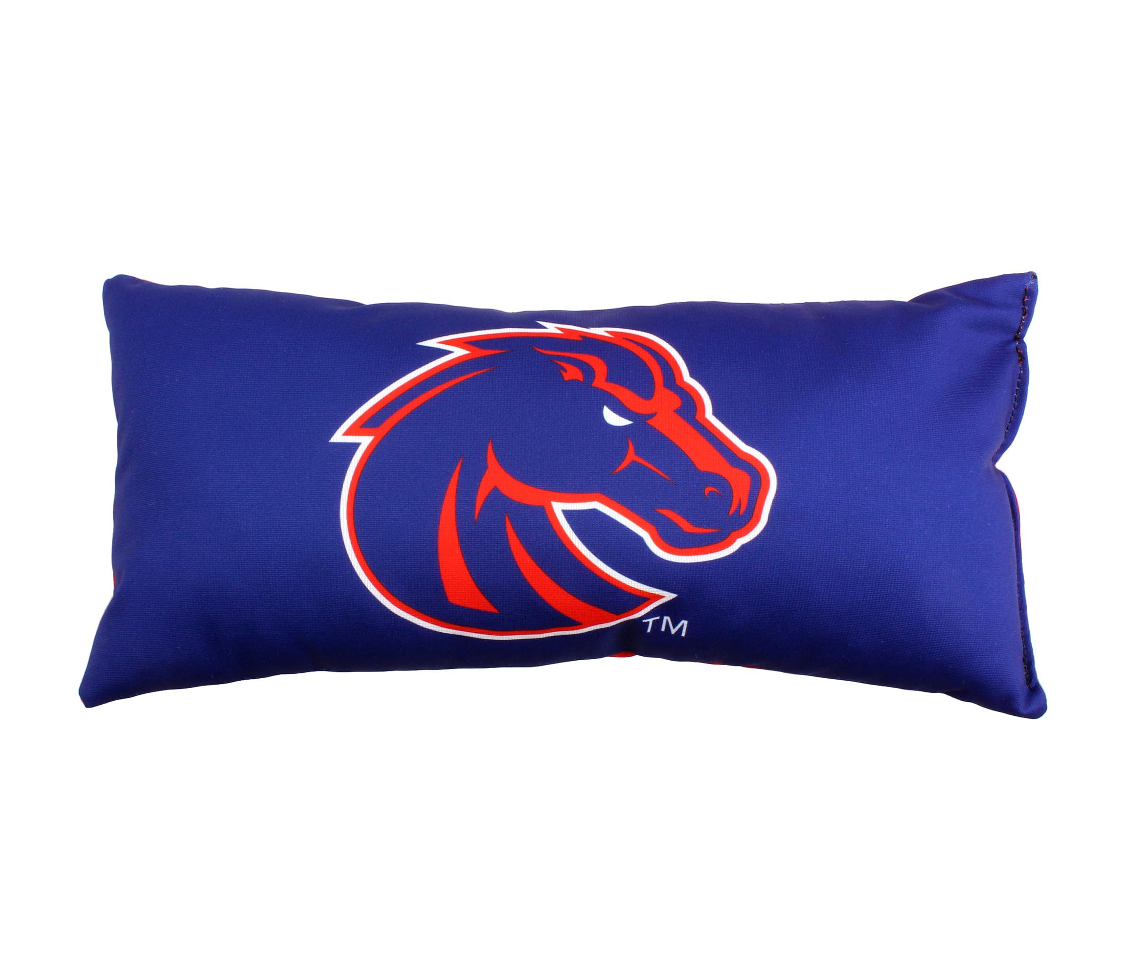 NCAA Boise State Broncos 2 Sided Bolster Travel Pillow