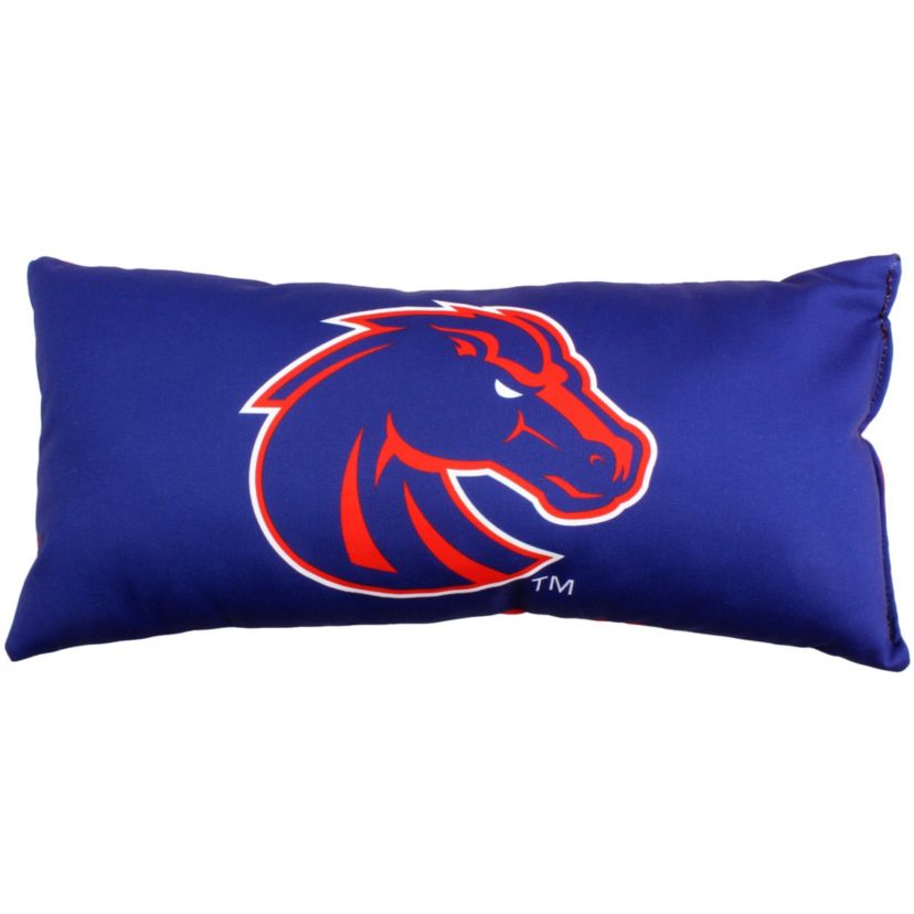 NCAA Boise State Broncos 2 Sided Bolster Travel Pillow